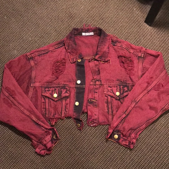 Carmar Jackets & Blazers - LF Carmar cropped denim jacket. NWT